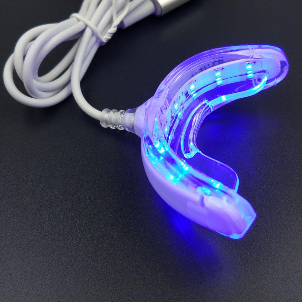 Smart LED Teeth Whitening Device – Portable USB-Powered