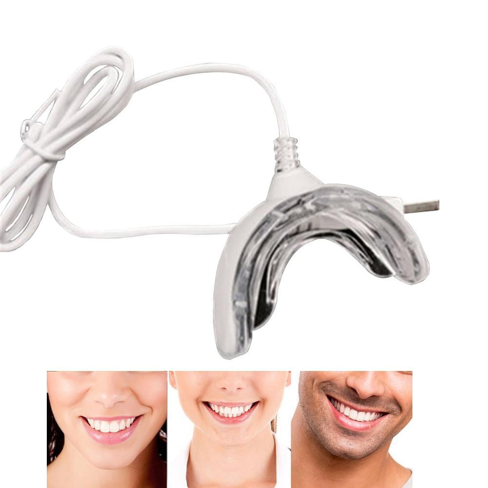 Smart LED Teeth Whitening Device – Portable USB-Powered